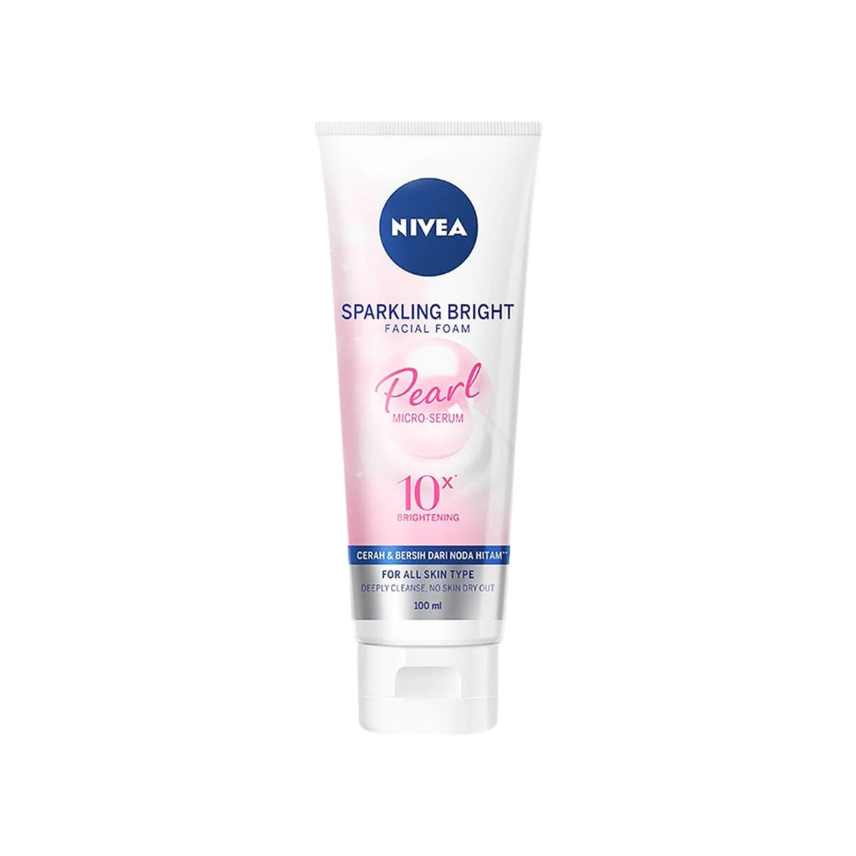 Nivea Sparkling Bright Facial Foam Face Wash - 100ml