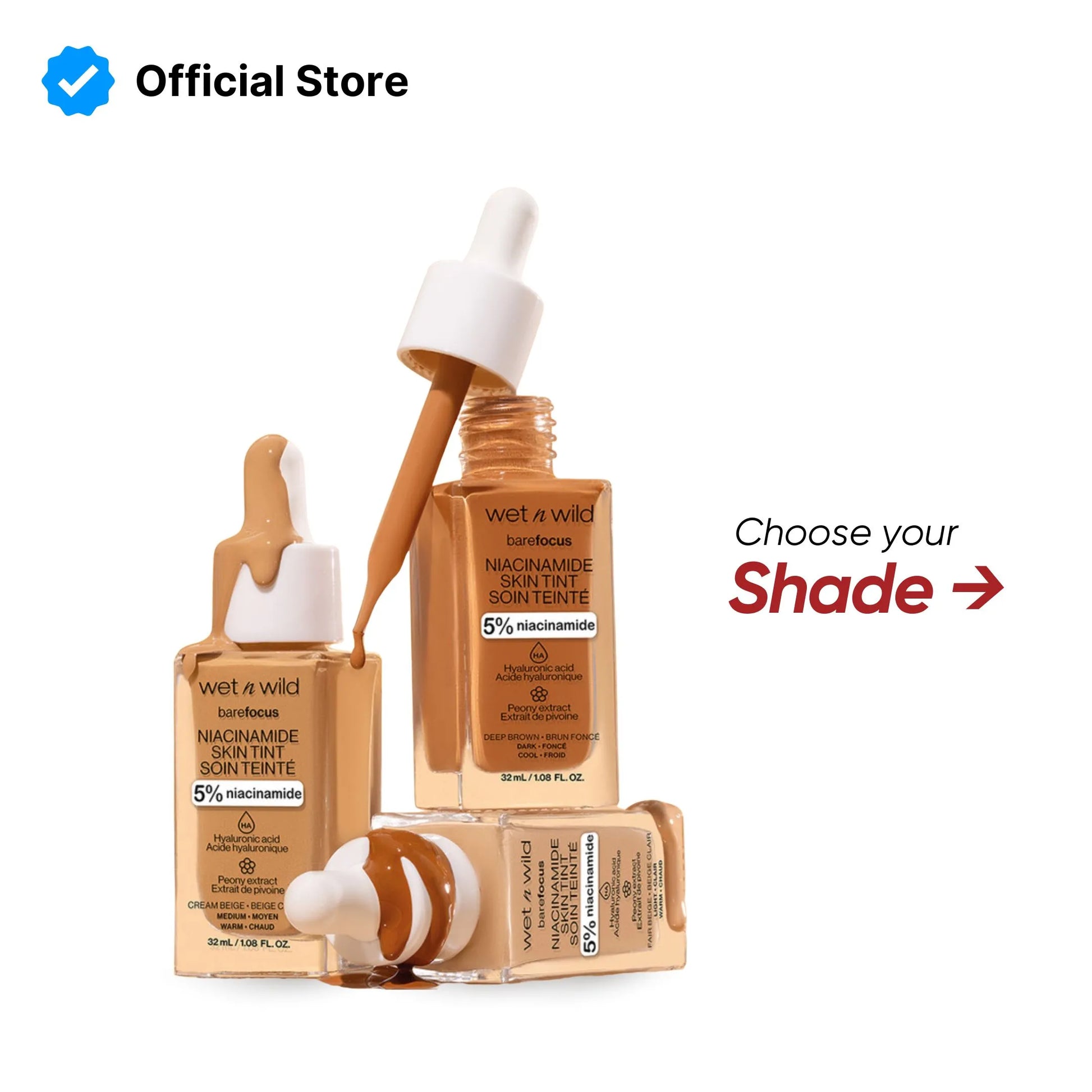 Wet n Wild Bare Focus Niacinamide Skin Tint