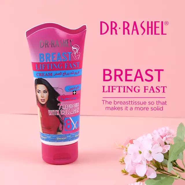 Dr.Rashel 8 In 1 Breast Lifting Fast Cream 7 Magic Oils With Collagen - 150Gms