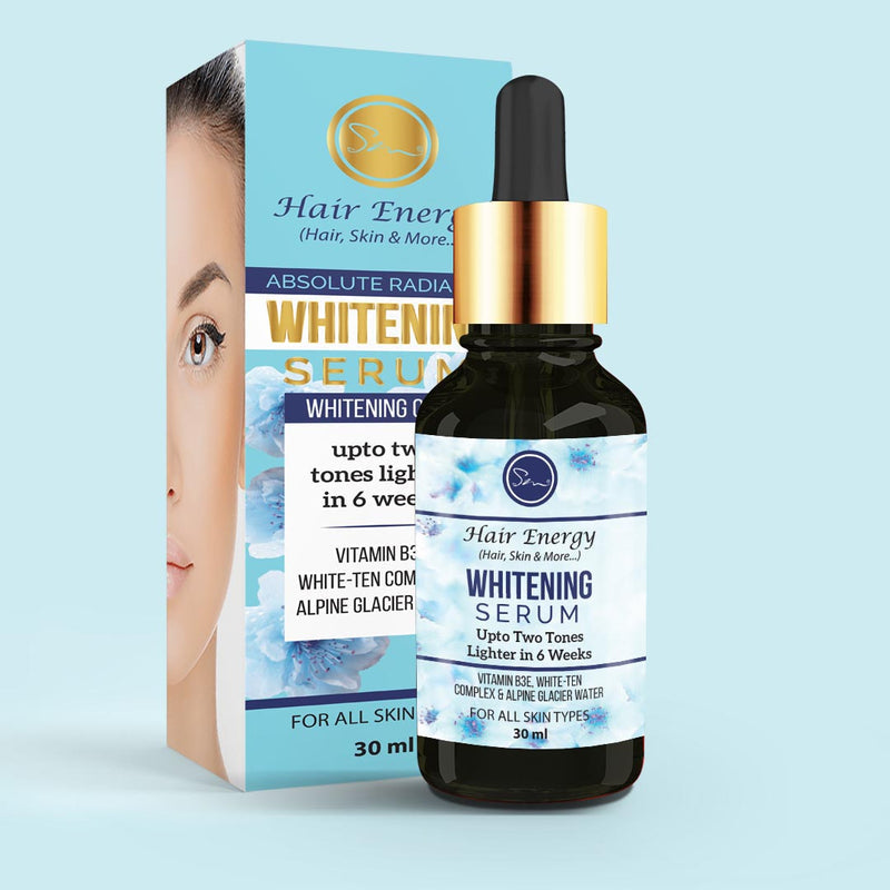 Hair Energy 100 Organic Aloevera GelAbsolute Radiance Facial Whitening Serum