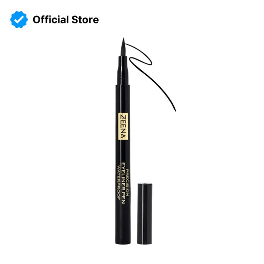 Zeena Precision Eyeliner Pen Waterproof 010 Extreme Black