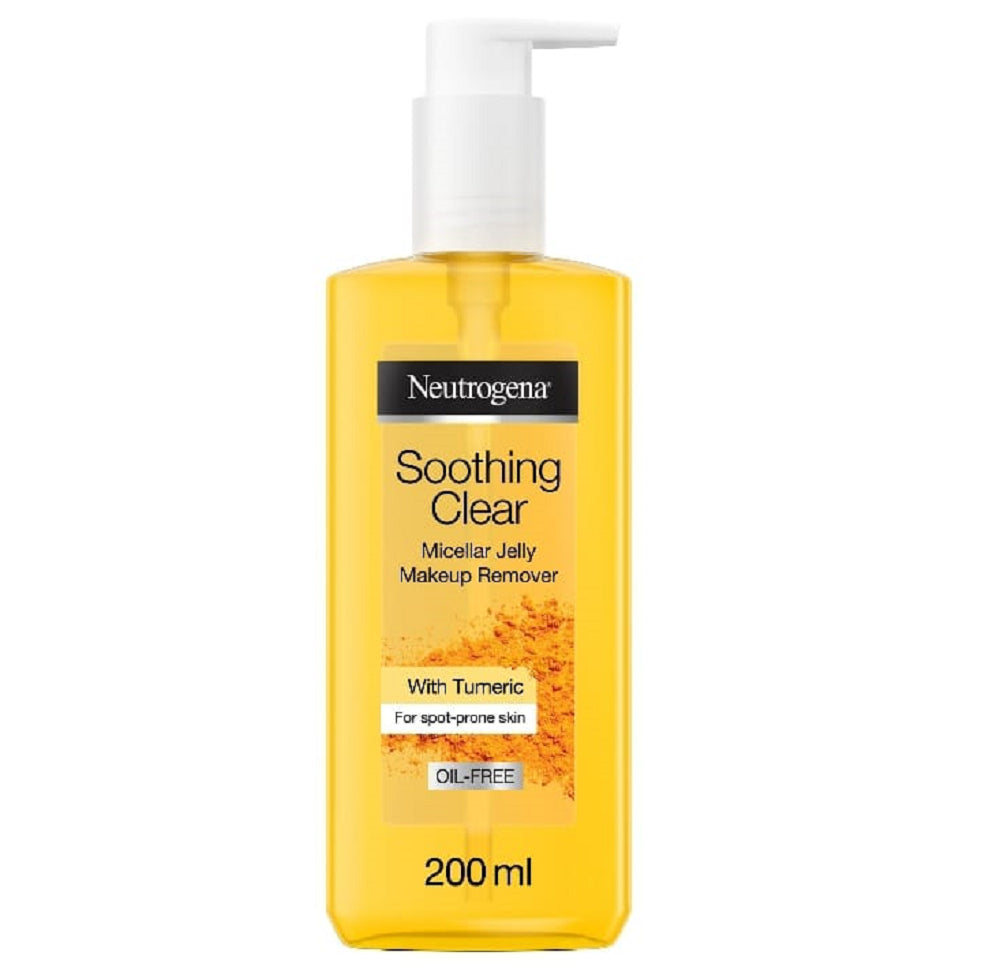 Neutrogena Soothing Clear Micellar Jelly Makeup Remover 200ml