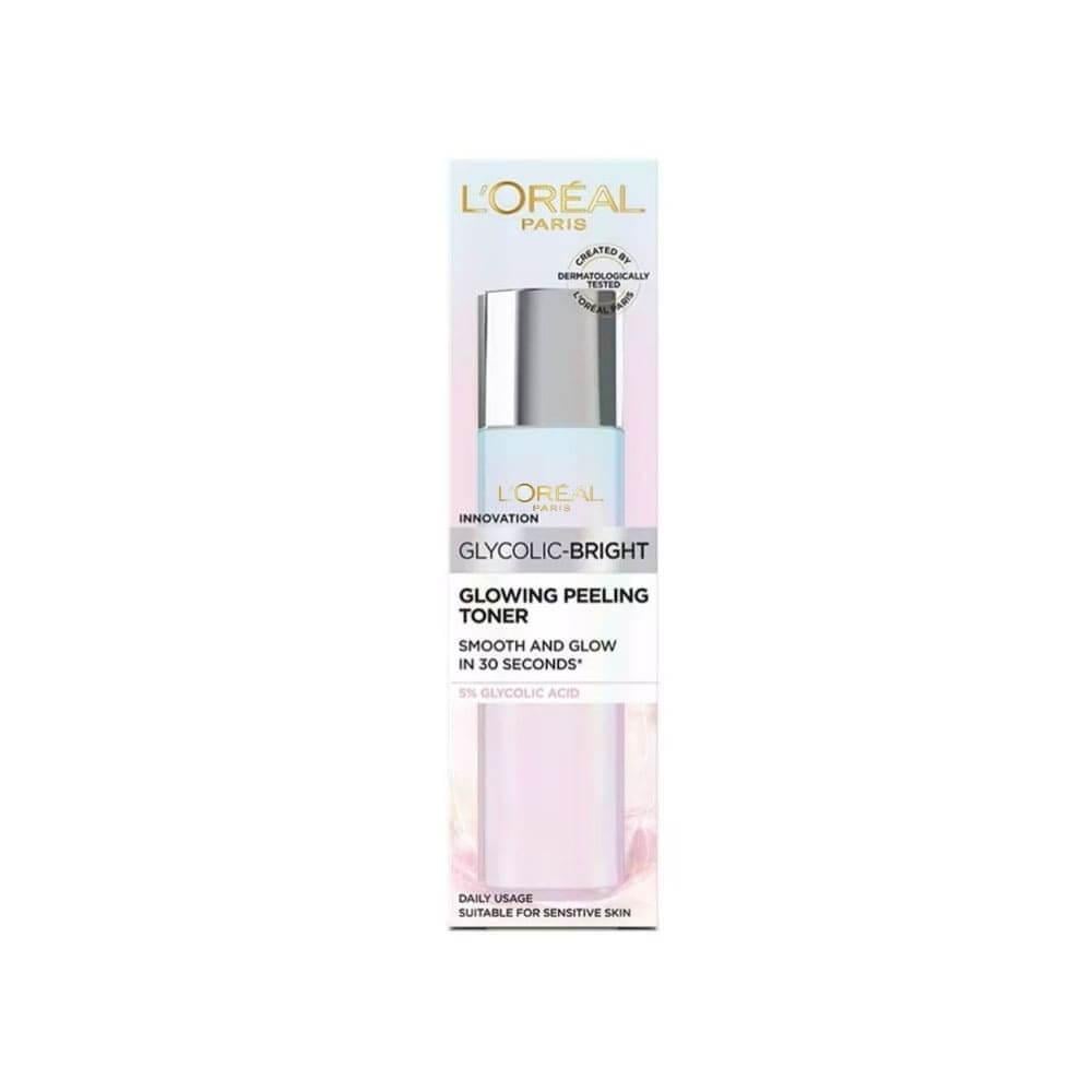 Loreal Glycolic Bright Instant Glow Peeling Toner - 128ml