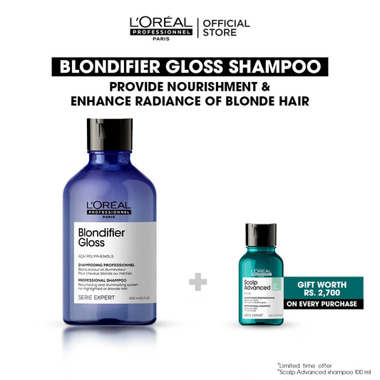 Loreal Professionnel Serie Expert Blondifier Gloss Shampoo Bundle Deal