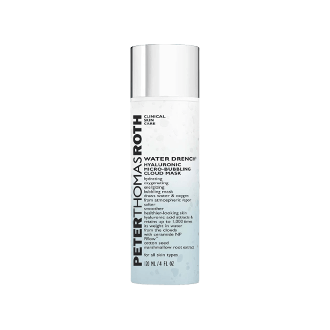 Peter Thomas Roth Water Drench Hyaluronic Micro-Bubbling Cloud Mask (120 Ml)