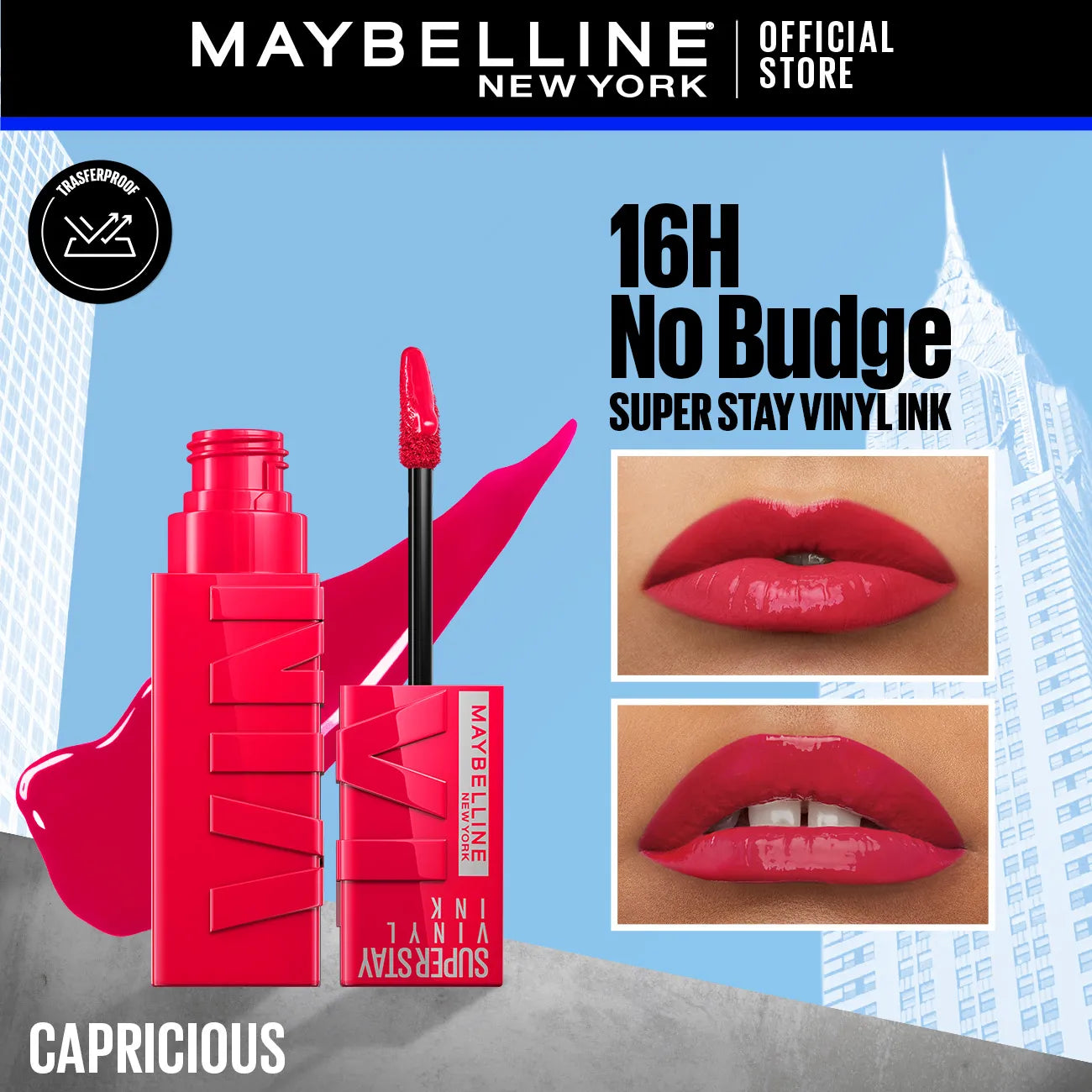 Maybelline NY Super Stay Vinyl Ink Longwear Liquid Lipcolor