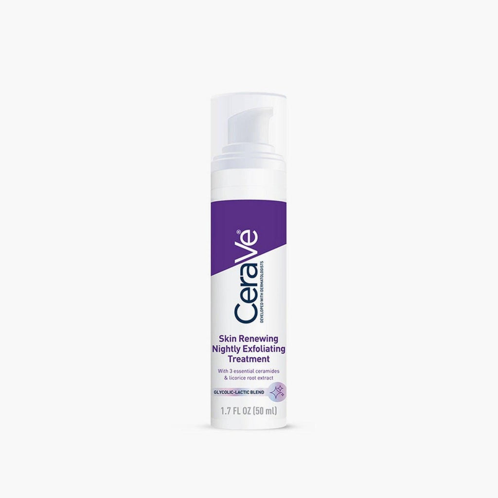 CeraVe Skin Renewing Nightly Exfoliating Treatment 50ml AHA serum front