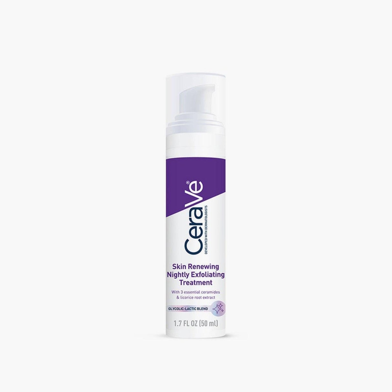 CeraVe Skin Renewing Nightly Exfoliating Treatment 50ml AHA serum front