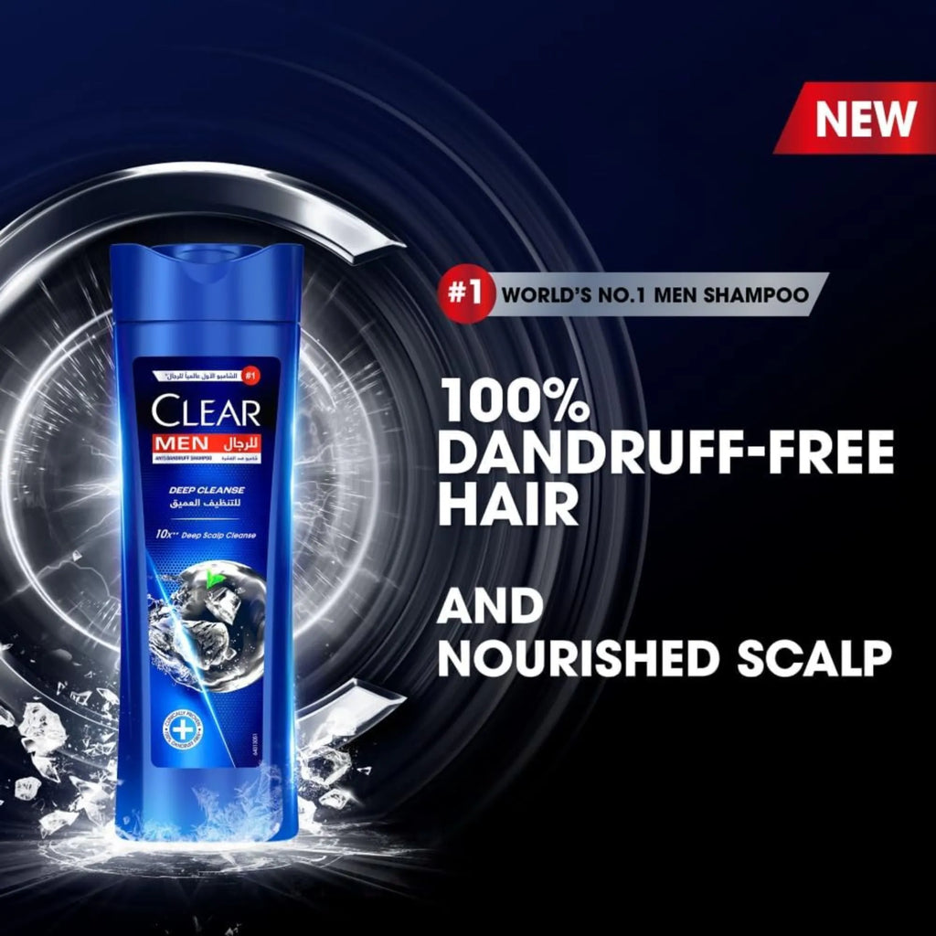 Clear Men Deep Cleanse Anti Dandruff Shampoo - 400ml