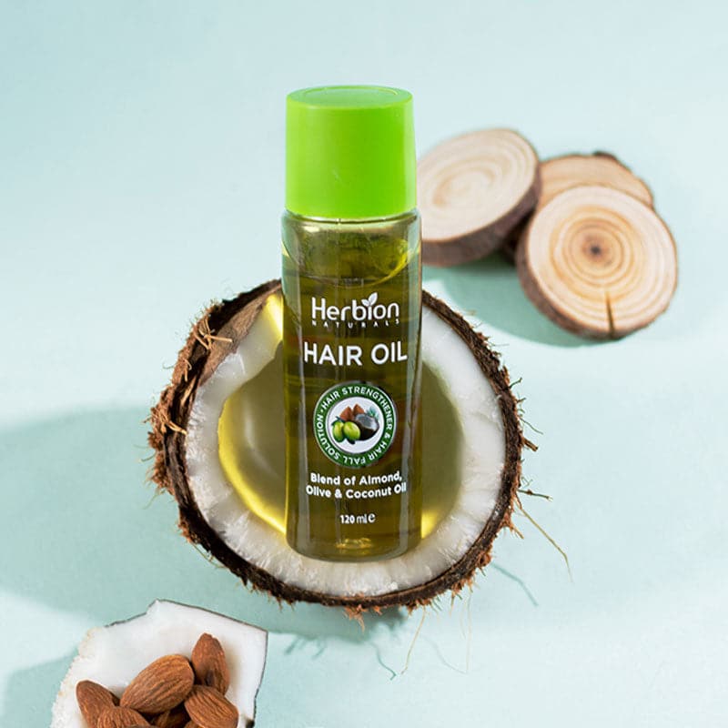 Herbion Hair Oil - 120ml - Premium  from Herbion - Just Rs 400! Shop now at Cozmetica