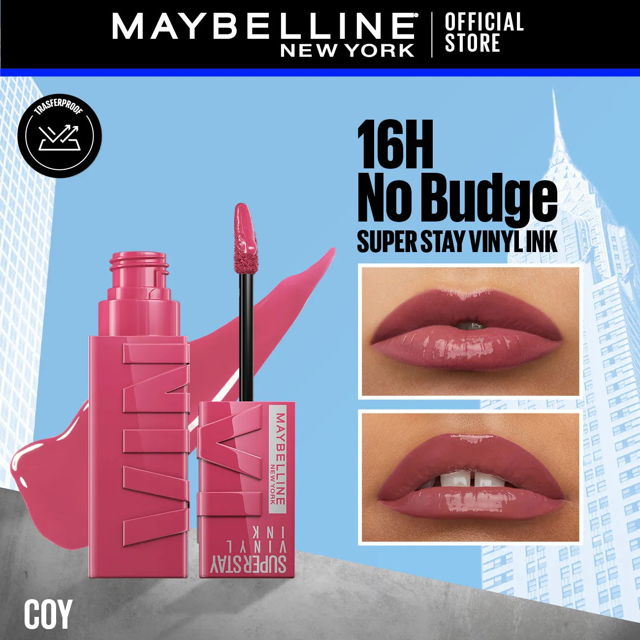 Maybelline NY Super Stay Vinyl Ink Longwear Liquid Lipcolor