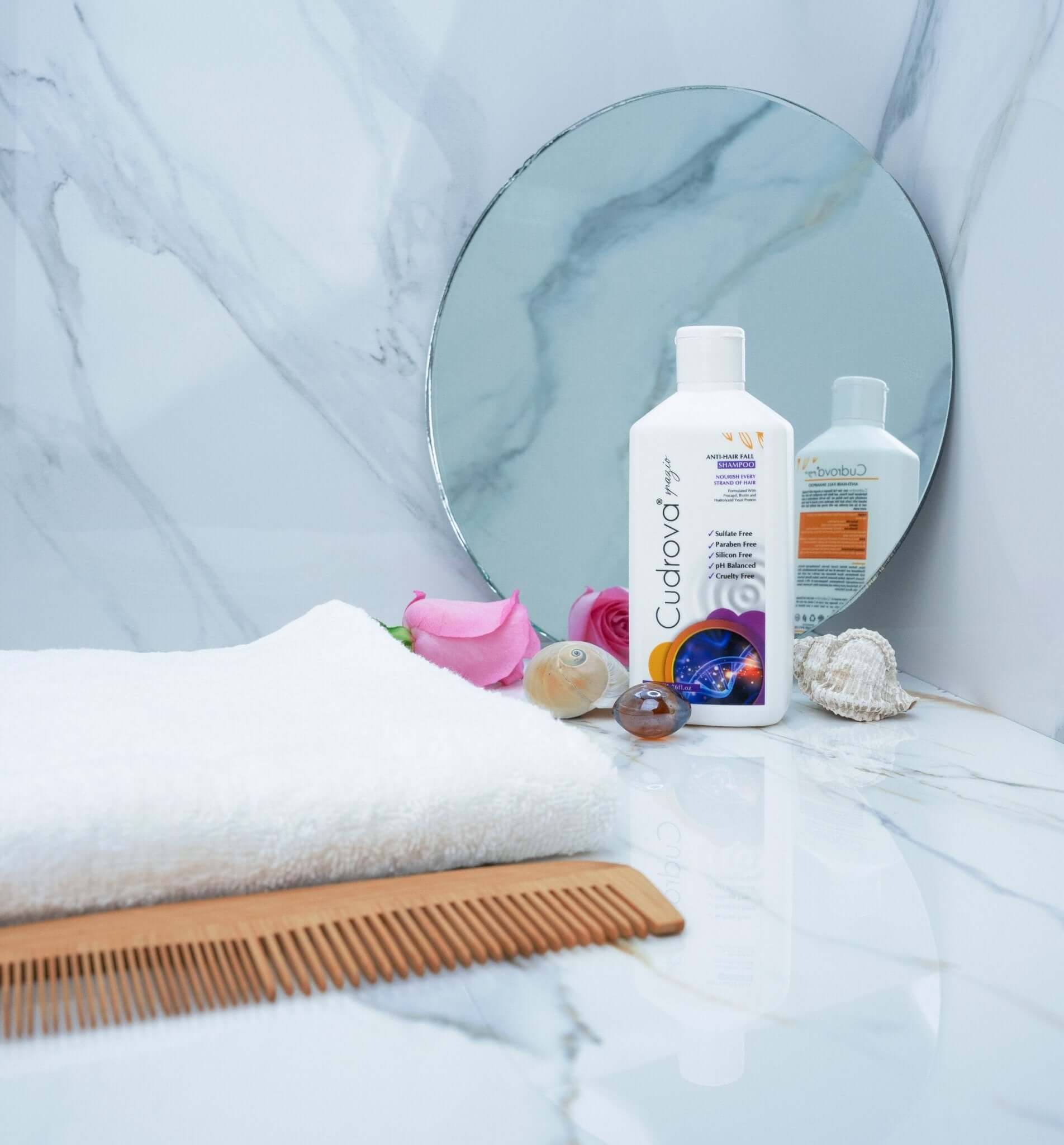 Cudrova Spazio Anti-Hair Fall Shampoo Sulfate, silicone & paraben Free For All Hair Types