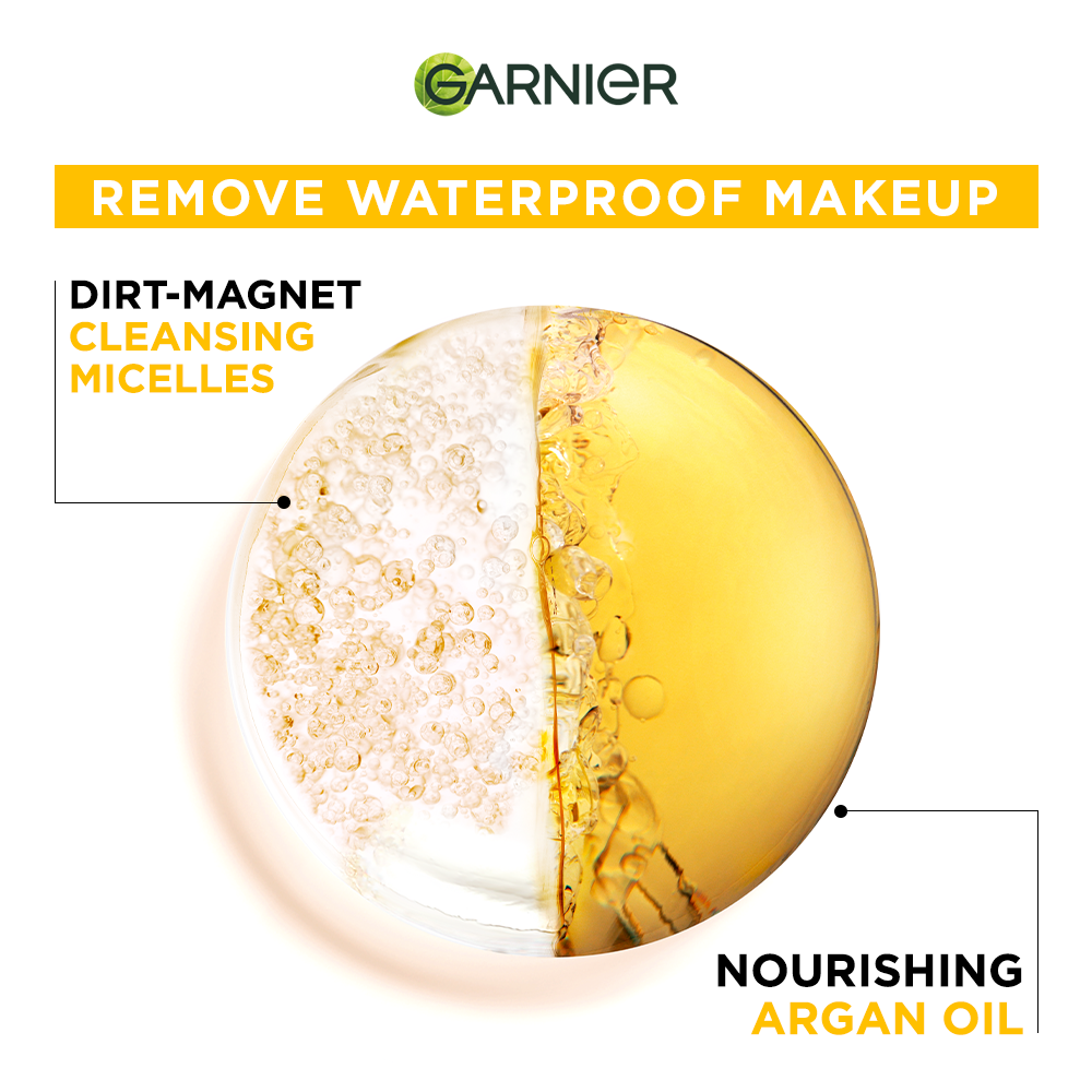Garnier Micellar Oil in Water 125ml: Waterproof Makeup Remover & Cleanser