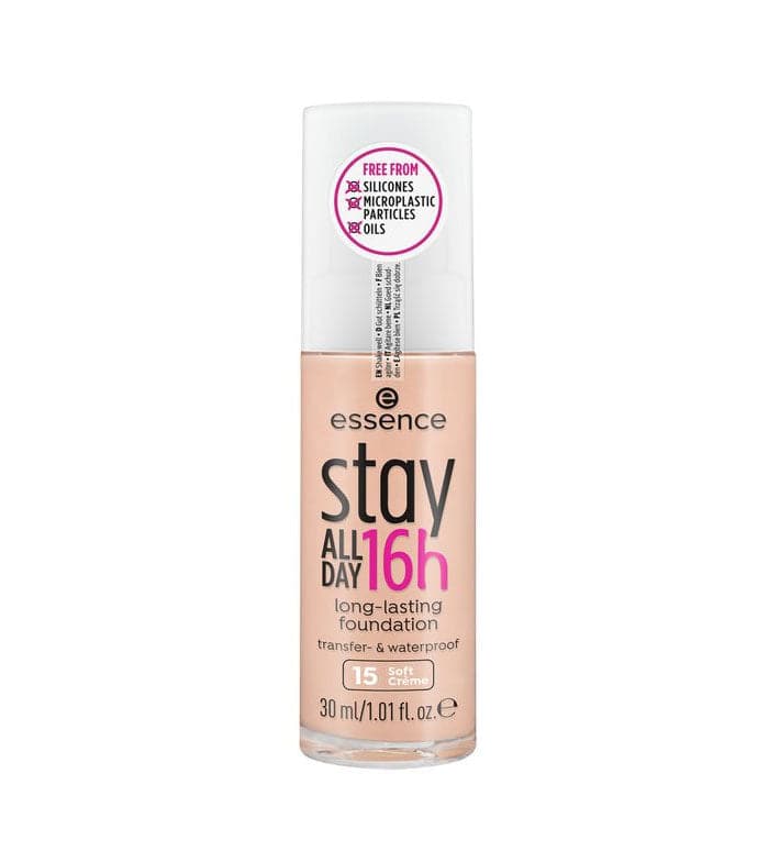 Essence Stay All Day 16H LongLasting Foundation 15 Soft Creme