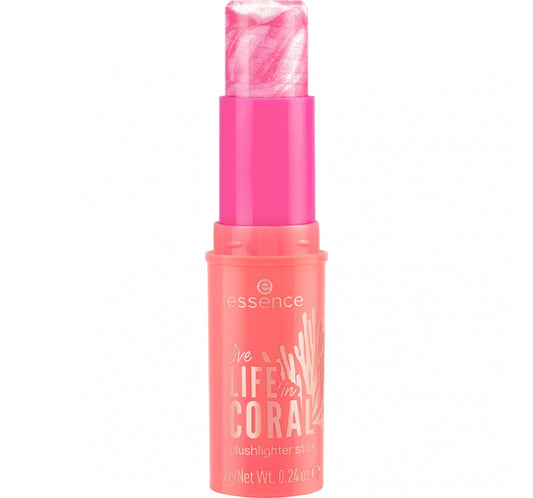 Essence Life in Coral  blushlighter Stick 01