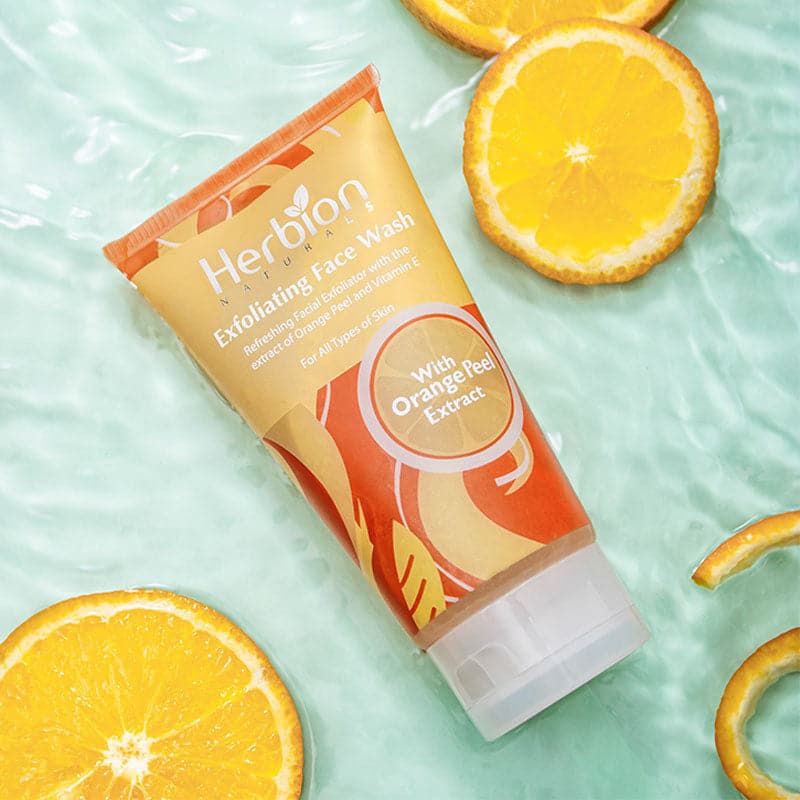 Herbion Orange Exfoliating Facewash - Premium Facial Cleansers from Herbion - Just Rs 375! Shop now at Cozmetica