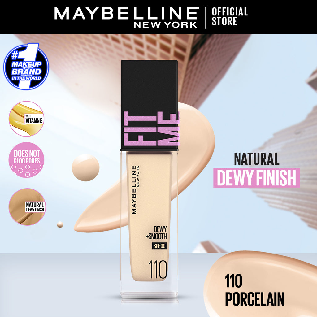 Maybelline New York Fit Me Dewy & Smooth Foundation - 30ml