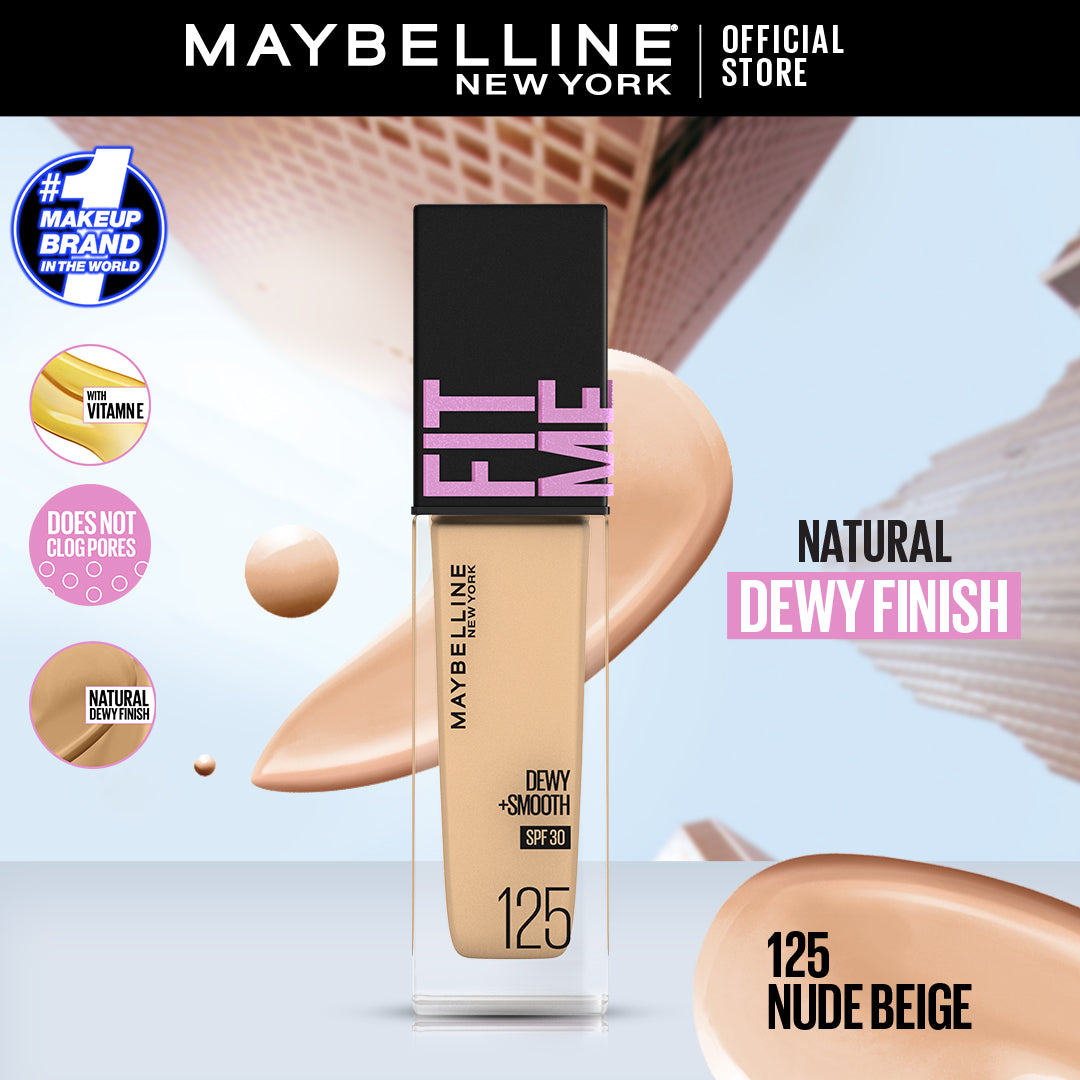 Maybelline New York Fit Me Dewy & Smooth Foundation (30 ml