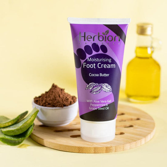 Herbion Foot Cream – Cocoa Butter Cream - Premium Foot Care from Herbion - Just Rs 450! Shop now at Cozmetica