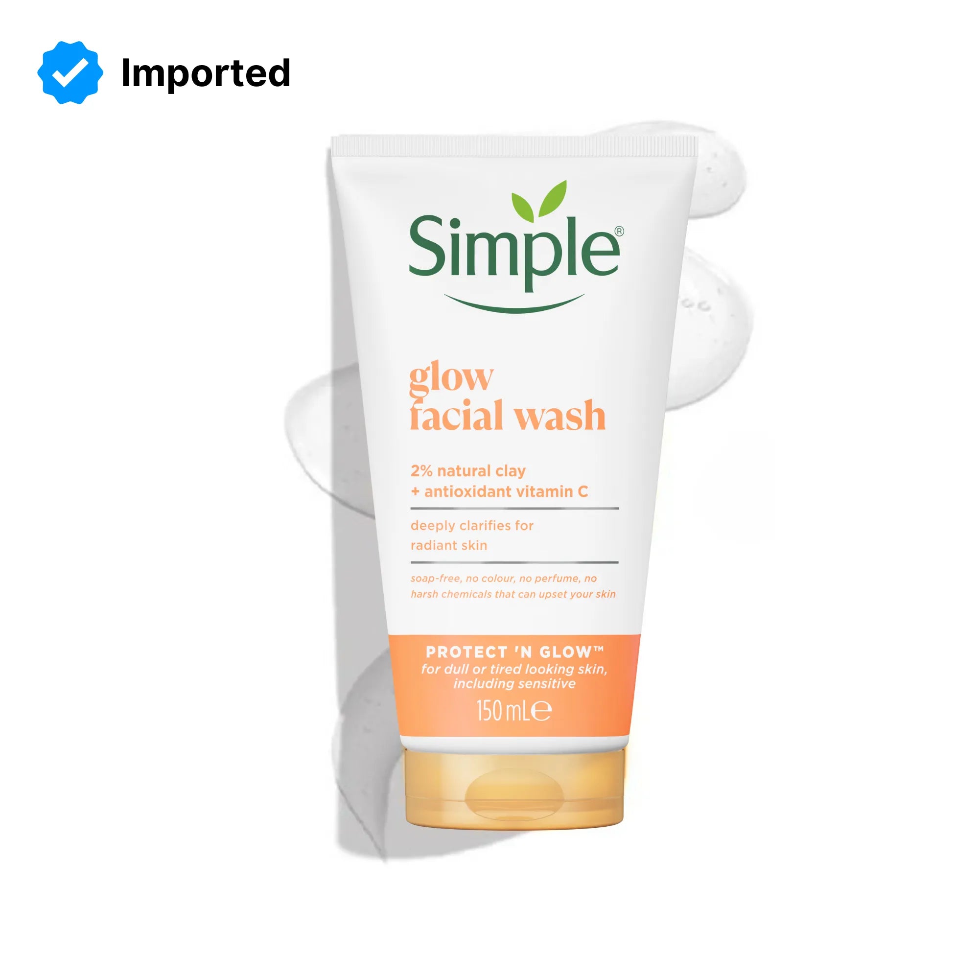 Simple Face Wash Protect & Glow - 150ml