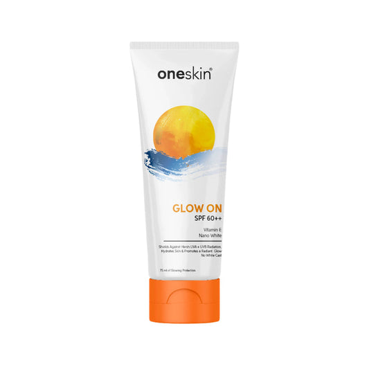 Oneskin Glow on - Brightening & Hydrating SPF 60++ Cream - 75ml