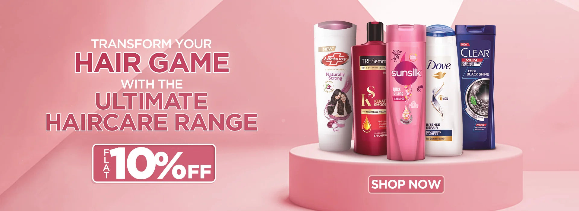 Transform Your Hair With The Best Haircare Range | Flat 10%  Off