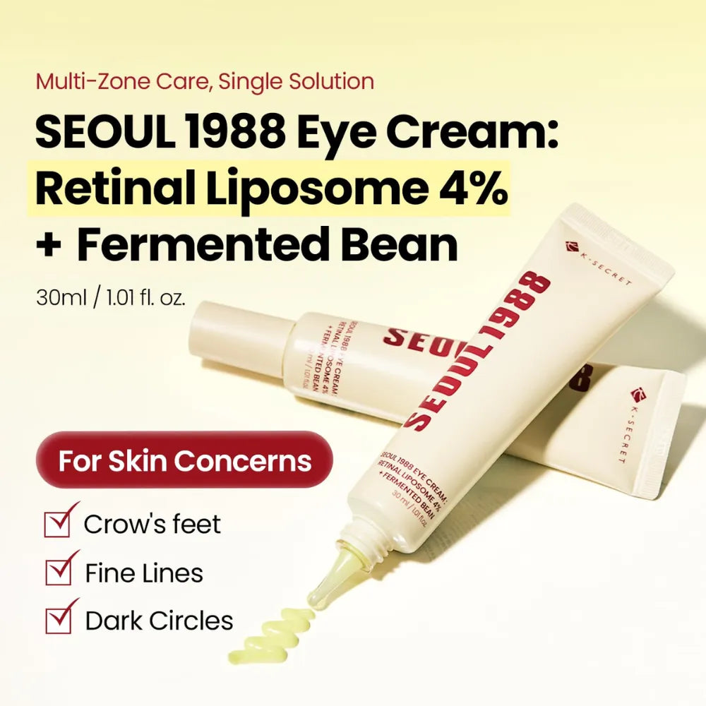K-Secret SEOUL 1988 Eye Cream Retinal Liposome 4% + Fermented Bean
