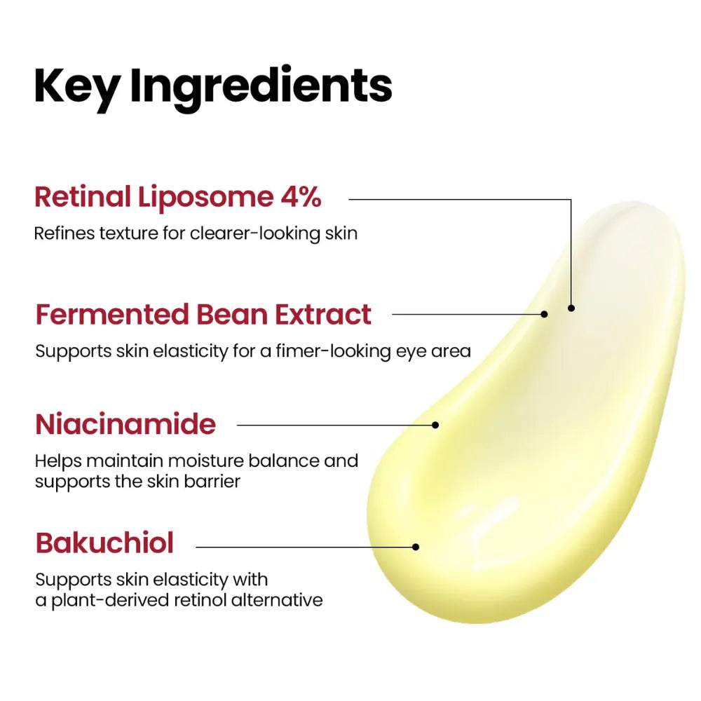 K-Secret SEOUL 1988 Eye Cream Retinal Liposome 4% + Fermented Bean