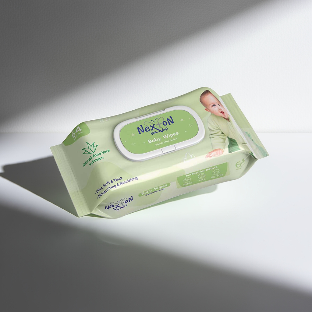 Nexton Baby Wipes (64 pcs)