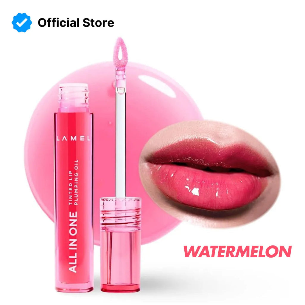 LAMEL All in One Lip Tinted Plumping Oil