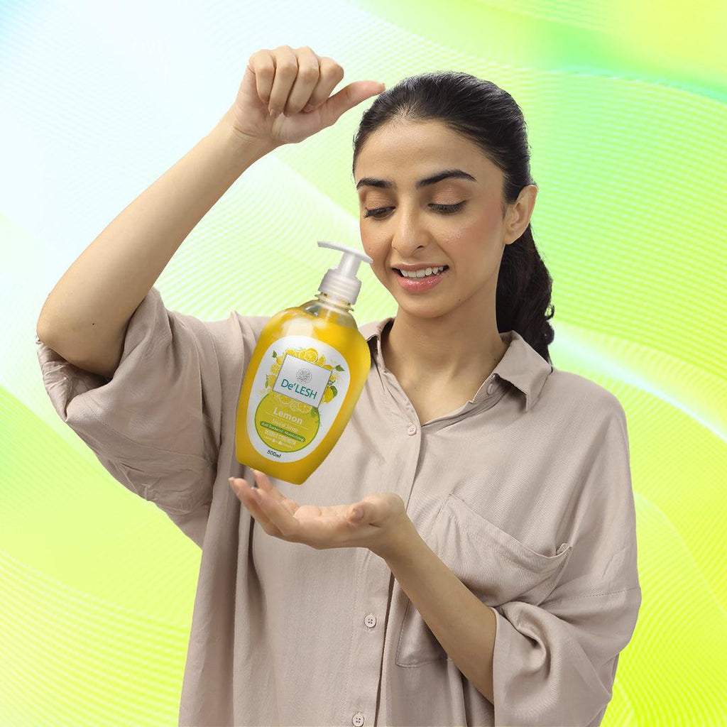 Delesh Liquid Soap Lemon
