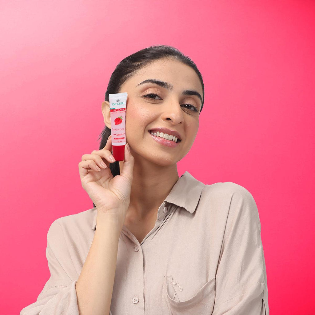 Delesh Lip Balm Strawberry