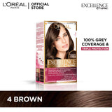 LOreal Paris Excellence Creme Hair Color -  4 Brown