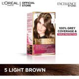 LOreal Paris Excellence Creme Hair Color -  5 Light Brown