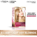 LOreal Paris Excellence Creme Hair Color - 9.1 Very Light Ash Blonde