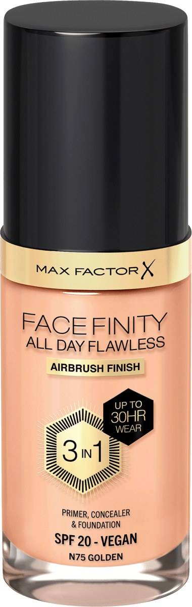 Max Factor Facefinity All Day Flawless Foundation - N75 Golden