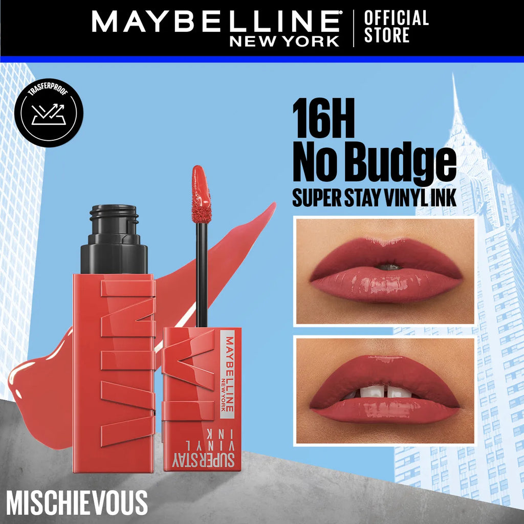 Maybelline NY Super Stay Vinyl Ink Longwear Liquid Lipcolor