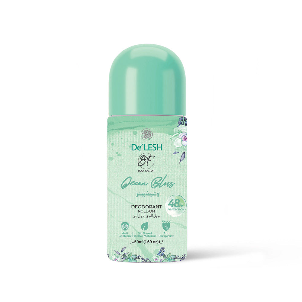 Delesh Body Factor Roll On Ocean Bliss - 50ml