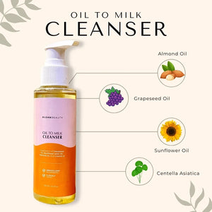 Klean Beauty Oil to Milky Cleanser - 120ml