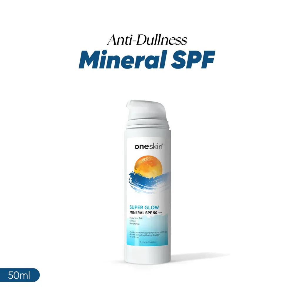 Oneskin Super Glow Mineral SPF 50++ - 50ml