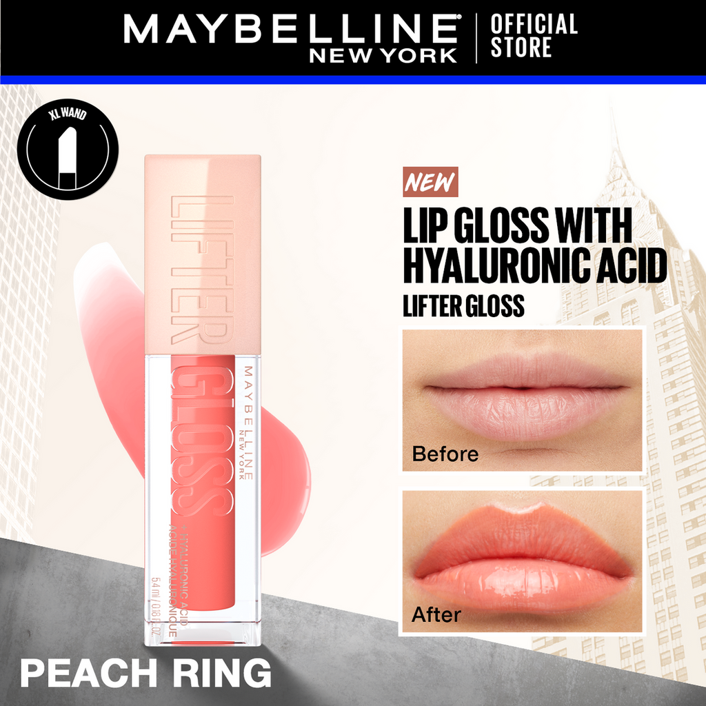 Maybelline Lifter Shine Lip Gloss with Hyaluronic Acid