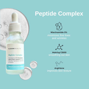 Klean Beauty Peptide Complex Serum - 20ml