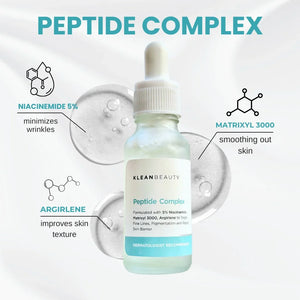 Klean Beauty Peptide Complex Serum - 20ml