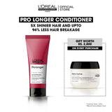 Loreal Professionnel Serie Expert Pro Longer Conditioner With Filler-A100 And Amino Acid - 200ml +Free Metal Detox Mask - 75ml