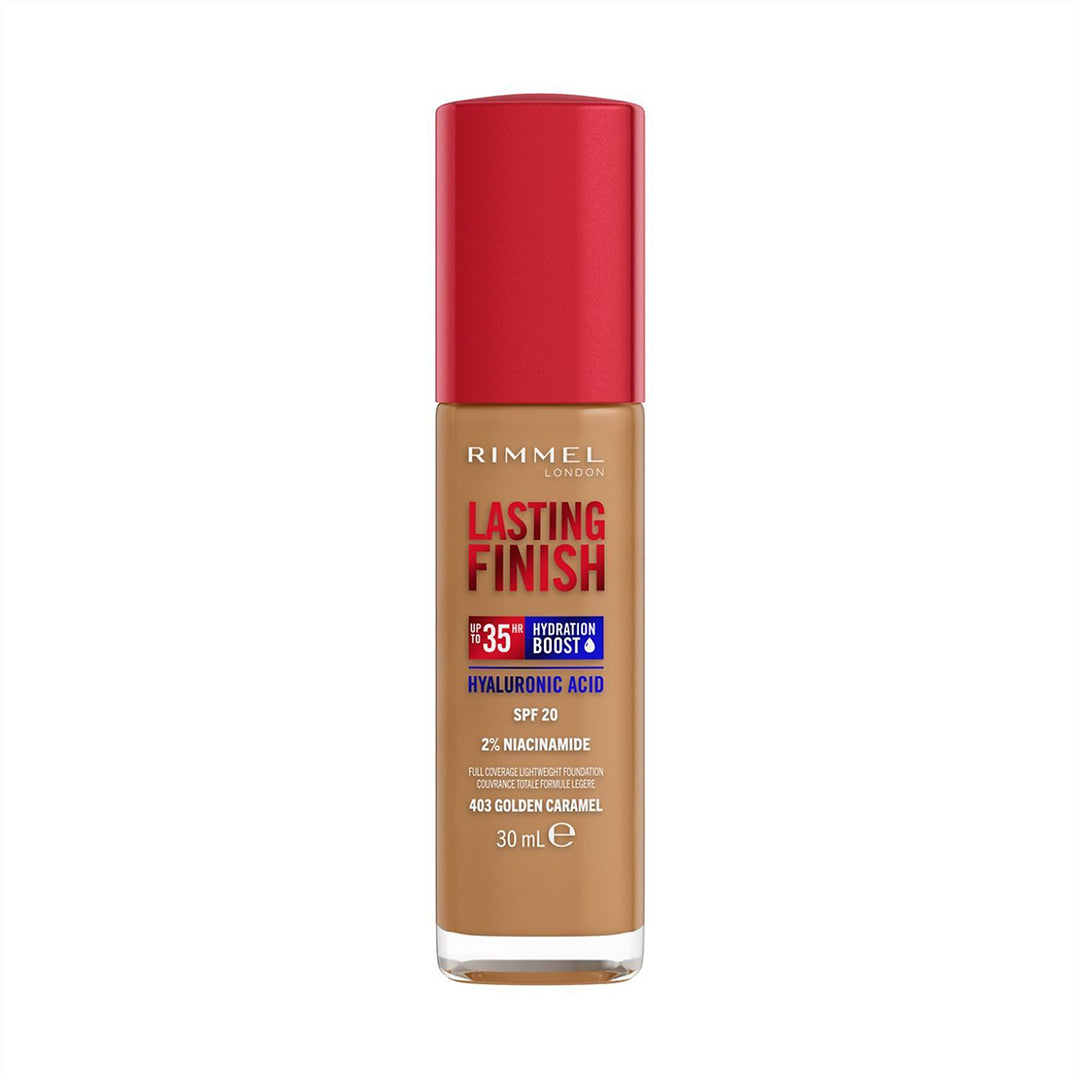 Rimmel Lasting Finish Hyaluronic Acid Long-Lasting - 403 Golden Caramel