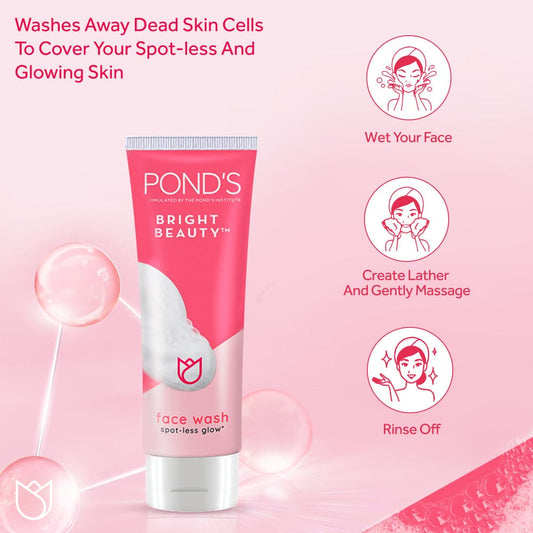 Ponds Bright Beauty Face Wash - 100G