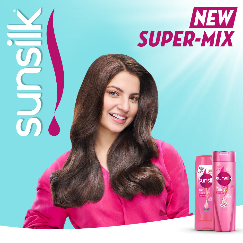 Sunsilk Thick & Long Shampoo - 360ml