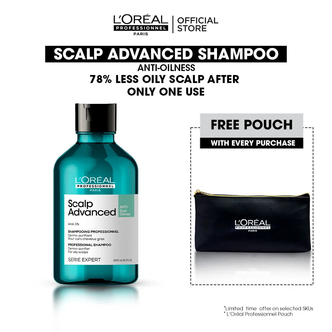 Loreal Professionnel Serie Expert Scalp Advanced Anti-Oiliness Shampoo 300ml