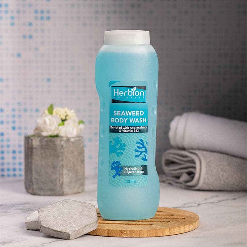 Herbion Seaweed Body Wash 400 ml - Premium  from Herbion - Just Rs 750! Shop now at Cozmetica