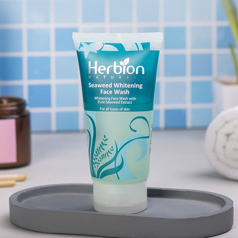 Herbion Seaweed Whitening Face wash - Premium Facial Cleansers from Herbion - Just Rs 425! Shop now at Cozmetica